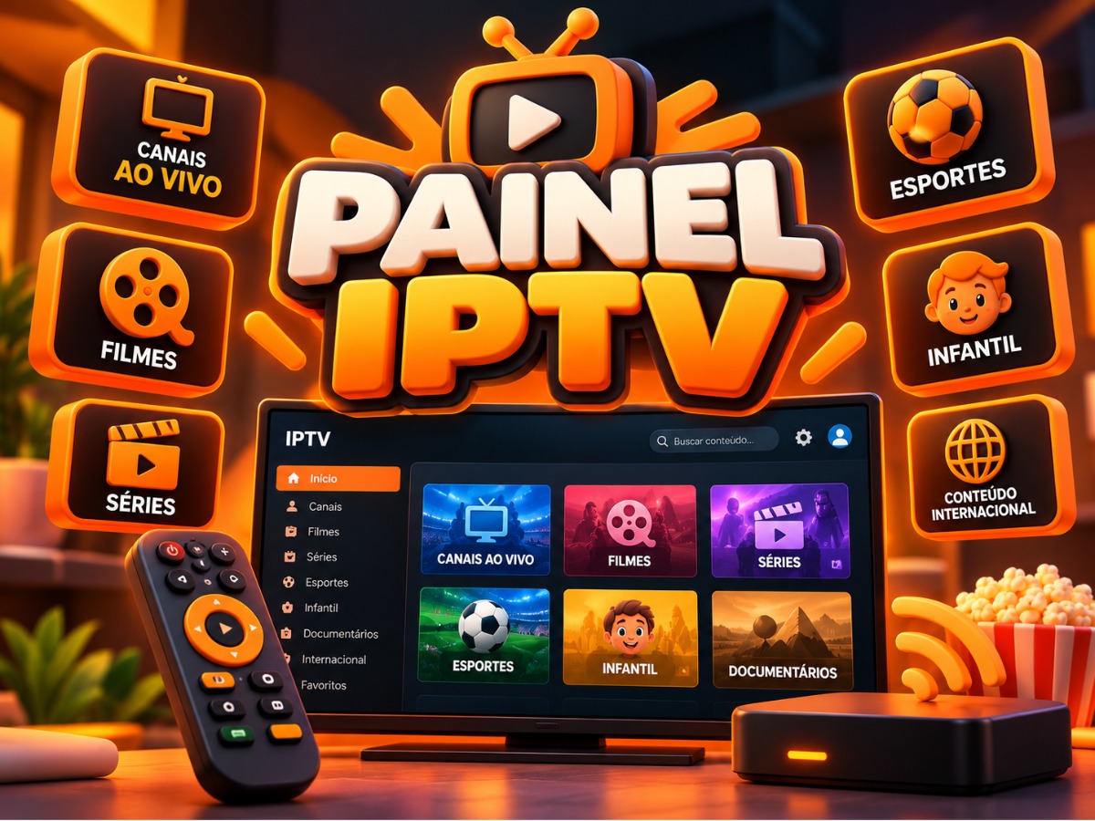 Painel IPTV — Canais ao Vivo, Filmes e Séries