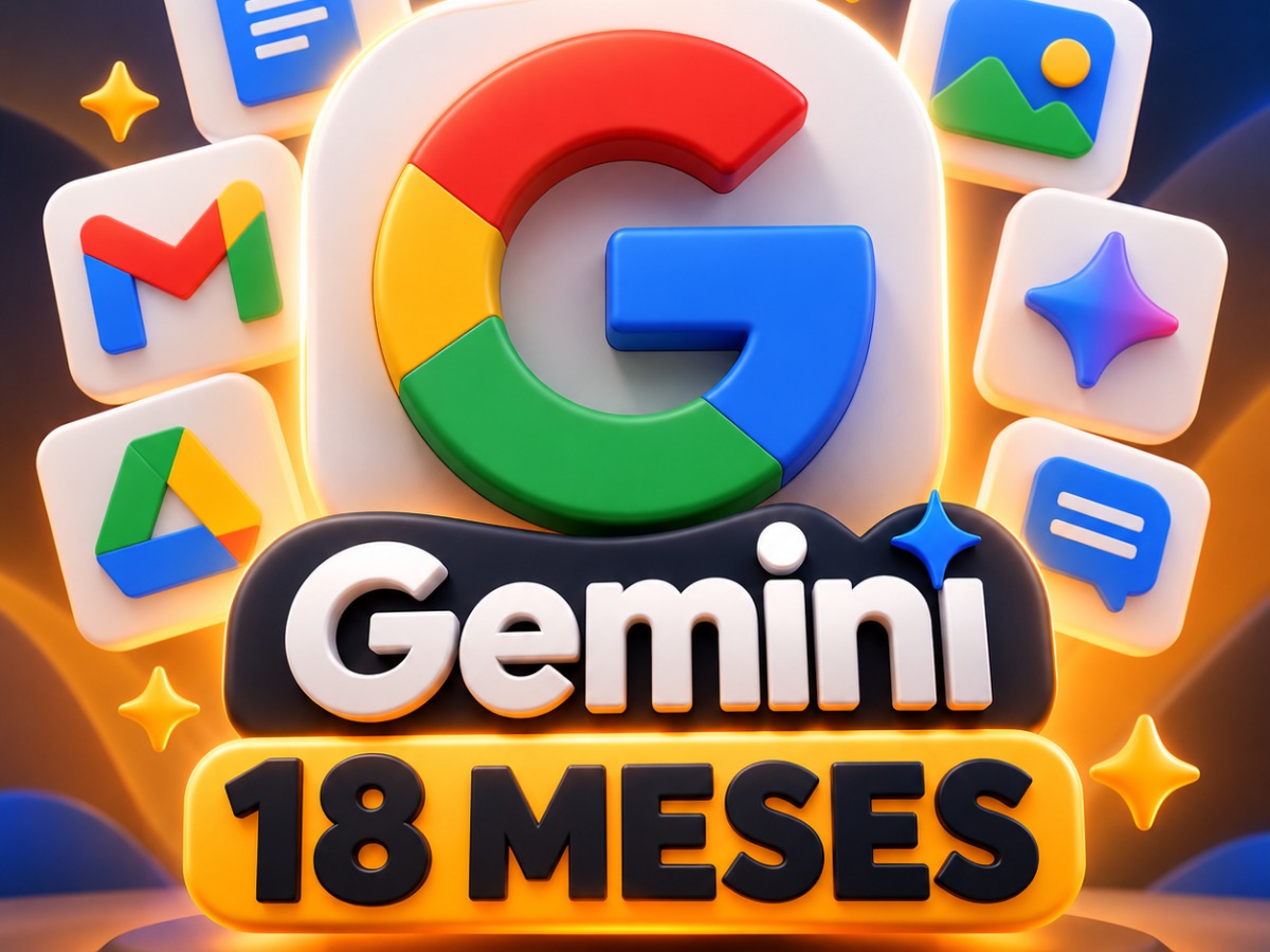 Link para Gemini Pro por 18 meses 💎