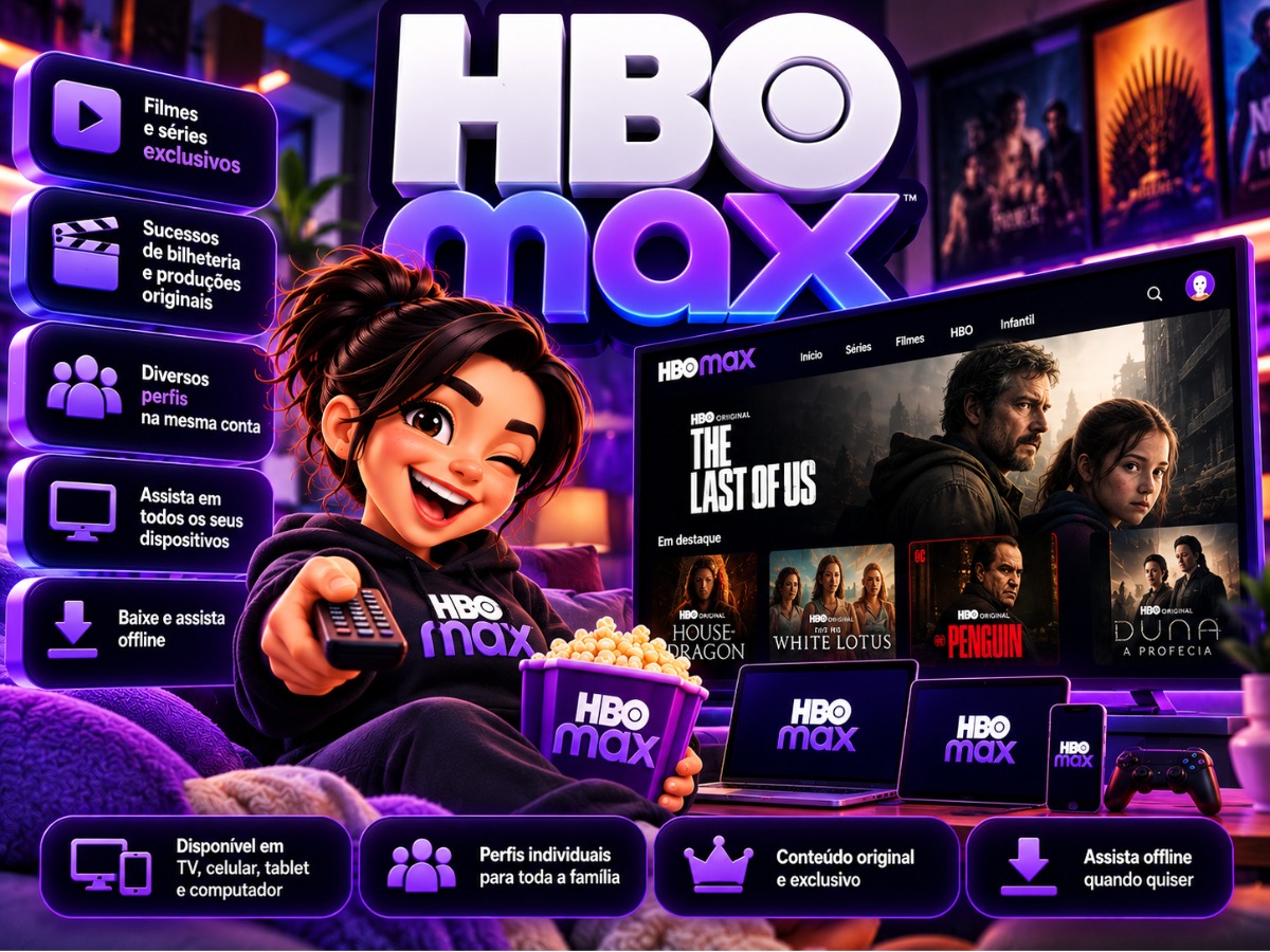 HBO Max — Filmes e Séries Exclusivos